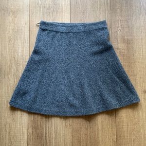 Tahari Wool Blend A-line Skirt